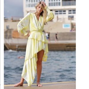 IXIAH // WILDLING WRAP DRESS